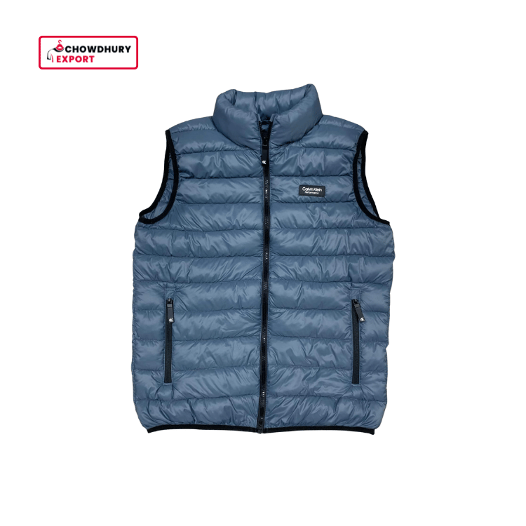 CK Sleeveless Padding Jacket Deep Grey